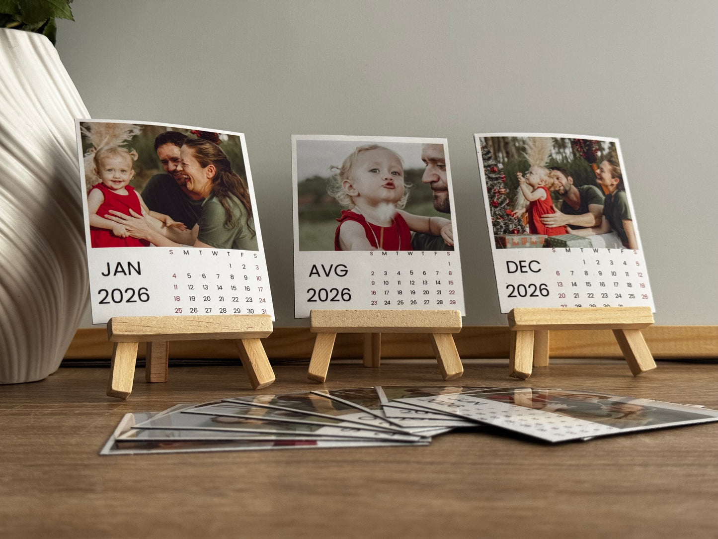 Magnet Kalender 12 Monate Set *2026*