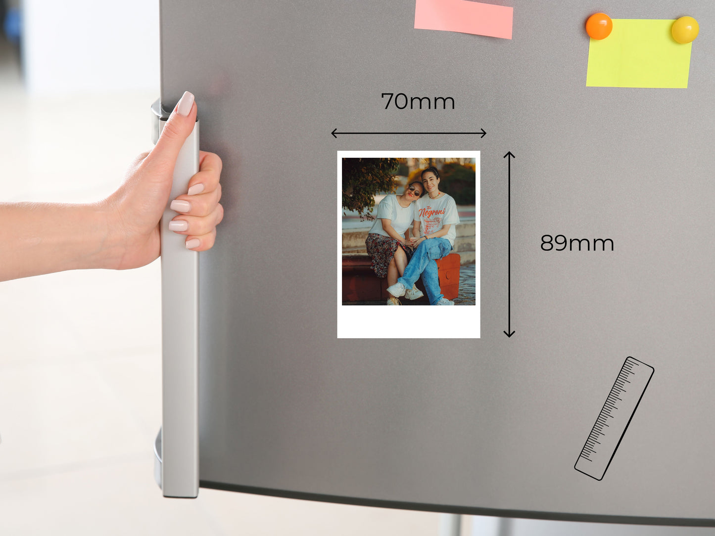 Retro Fotomagnete - Vintage Style x9 set